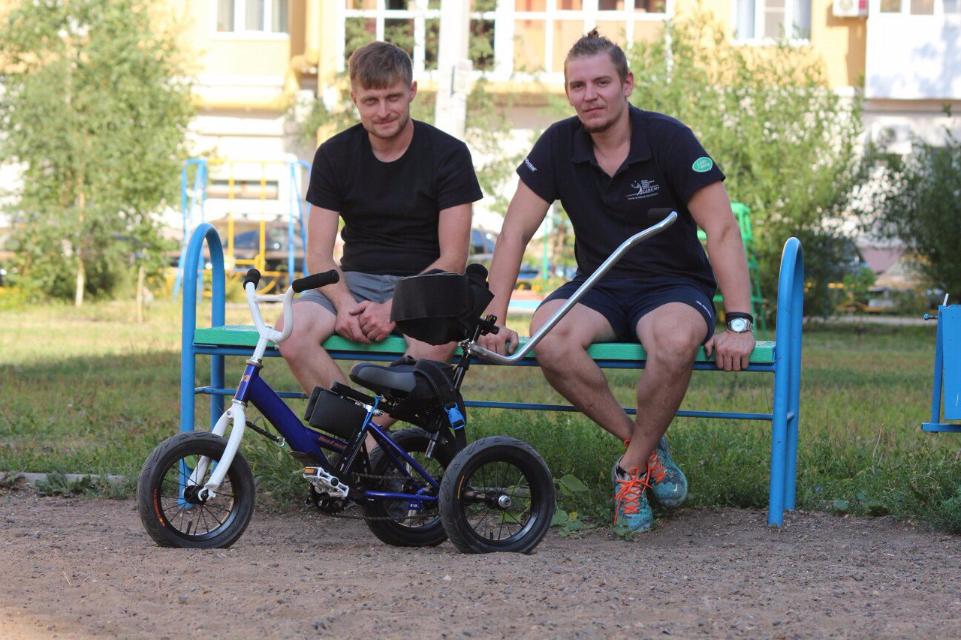 Тольяттинские умельцы сконструировали велосипед для детей с ДЦП 
