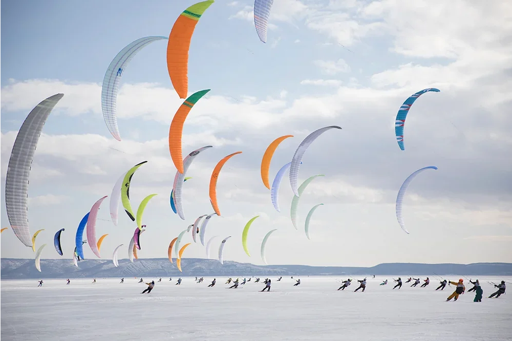 «Жигулёвское море» соберет профессионалов и любителей сноукайтинга со всего мира.