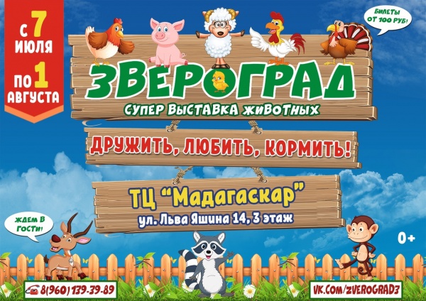 Выставка "Звероград" Выставка "Звероград"