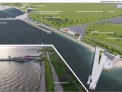 Реконструкция набережной Автозаводского района ведется по графику
