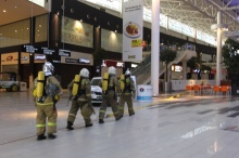 Пожар в торговом центре: правила выживания
