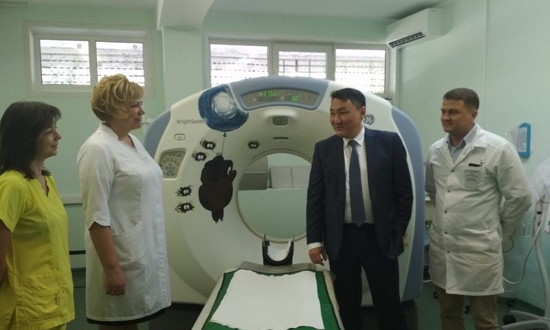 Аппарат МРТ в Тольяттинскую детскую больницу №1
