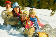 Места для активного зимнего отдыха с детьми в Тольятти